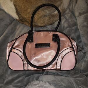 PLAYBOY Pink and Black Women's Bag